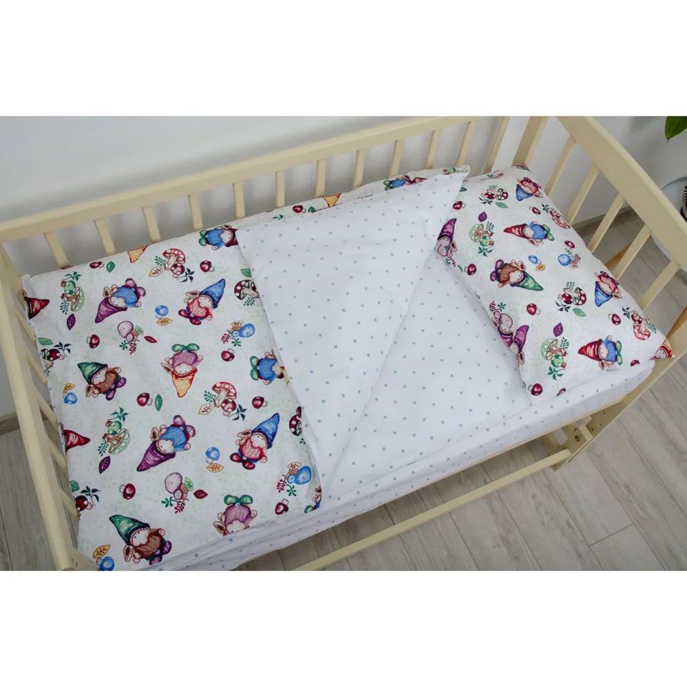 Сменная постель для новорожденных Приключения гномов фото, цена, описание