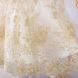 Нарядное платье Меланія для малышки золотое, 68, Атлас, Платье