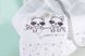 Набор махровых детских полотенец Кроха Енот 2 шт в подарочной упаковке