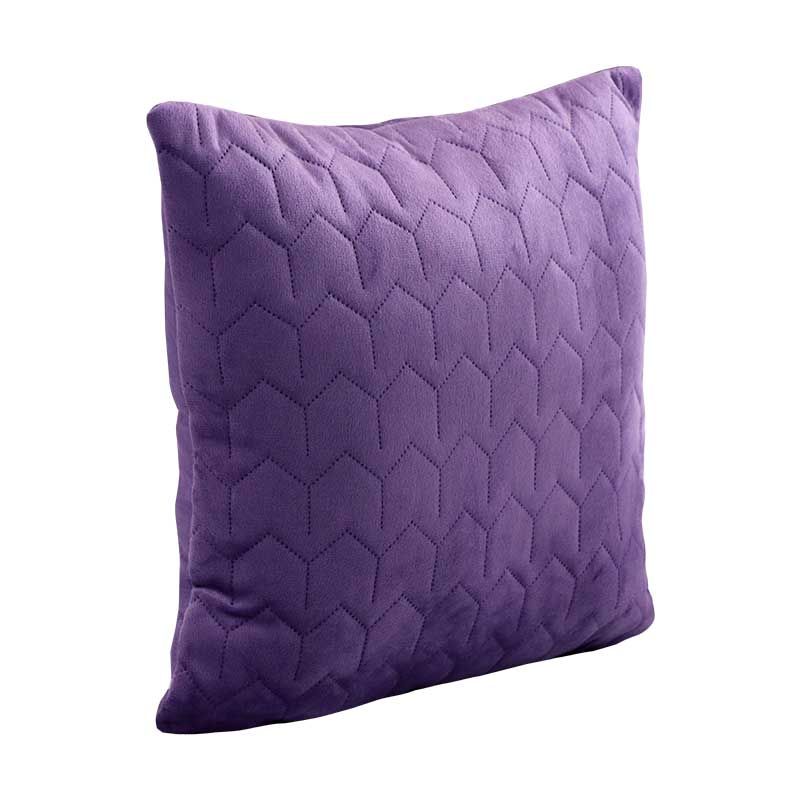 Двостороння декоративна подушка Velour Violet