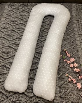 Подушка для вагітних 1,5м Сузір'я у формі підкови, Сірий
