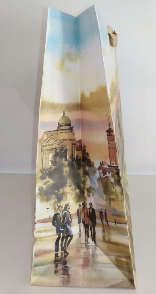 Бумажный пакет площадь Богдана Хмельницкого Киев, Большие, Символика Украины