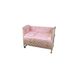 Набор в кроватку МИШКА С ШАРИКОМ розовый (защита + постель), бортики без постели