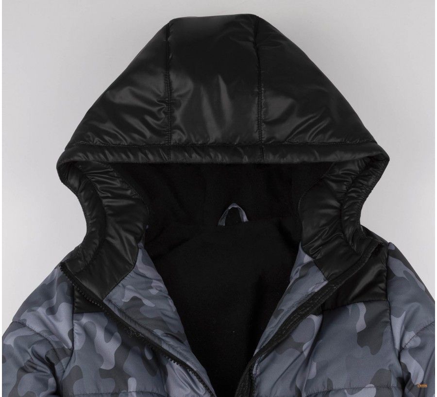 Зимова куртка Warm Малюнок на термоутеплювачі Comforcold, 104, Плащівка, Куртка