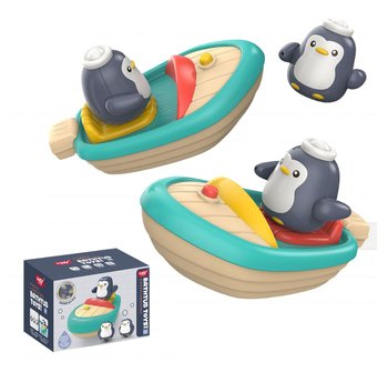 Фото, купити Набір для ванної човен з пінгвіном, ціна 266 грн
