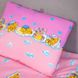 Змінна постіль для новонароджених Ведмедик рожевий, 105х140 см