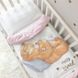 Змінний комплект постільної білизни у ліжечко Ведмедики для новонародженої дівчинки