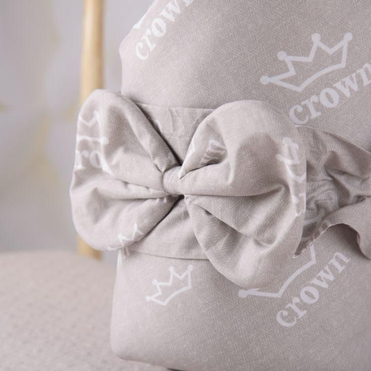 Конверт одеяло для новорожденного на выписку Корона серый
