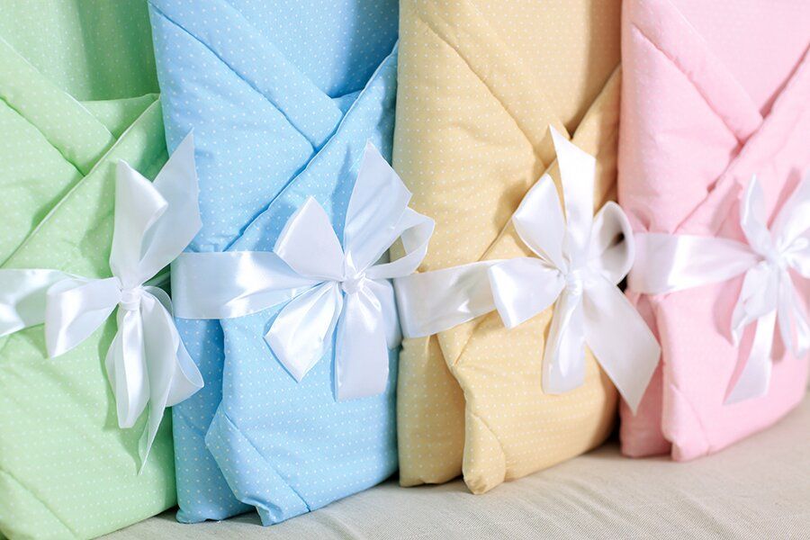 Конверт - одеяло с подушкой в коляску МИШКА, Весна-Осень, силикон