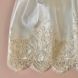 Крестильный комплект Бежевая Лилия с нарядным платьем и теплой крыжмой, 56, Интерлок