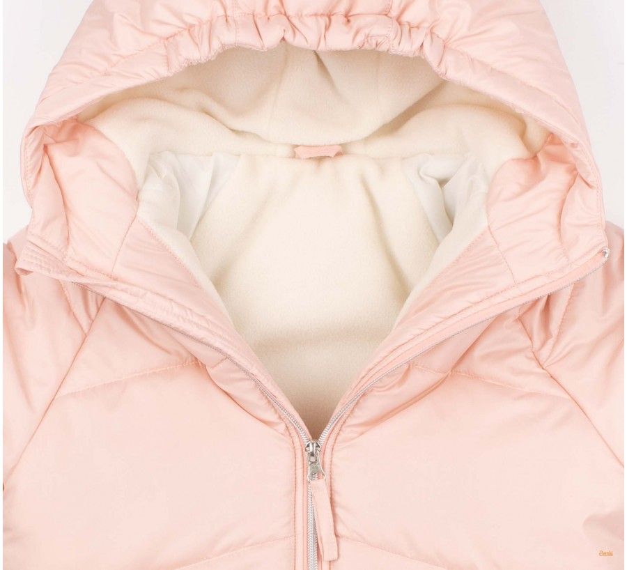 Детская зимняя куртка Winter для девочки розовая, 92, Плащевка