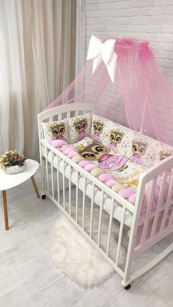 Детский спальный комплект с балдахином Owl Queen