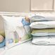 Защитные бортики в кроватку новорожденным Дино, бортики без постели