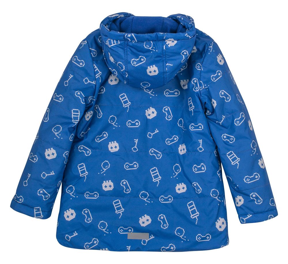 Детская демисезонная куртка для мальчика КОМПЬЮТЕР