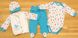 Детский комплект Морская Звезда для новорожденных из 4 предметов, 56, Интерлок, Костюм, комплект