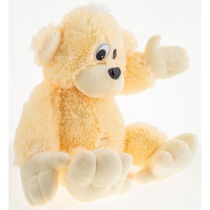 М'яка іграшка Мавпа 75 см персикова, Персиковий, М'які іграшки МАВПИ, від 61 см до 100 см