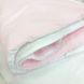 Змінний постільний комплект у ліжечко для новонароджених рожевий, 90х110 см