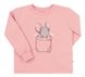Байковая пижама Little Mouse для девочки розовая