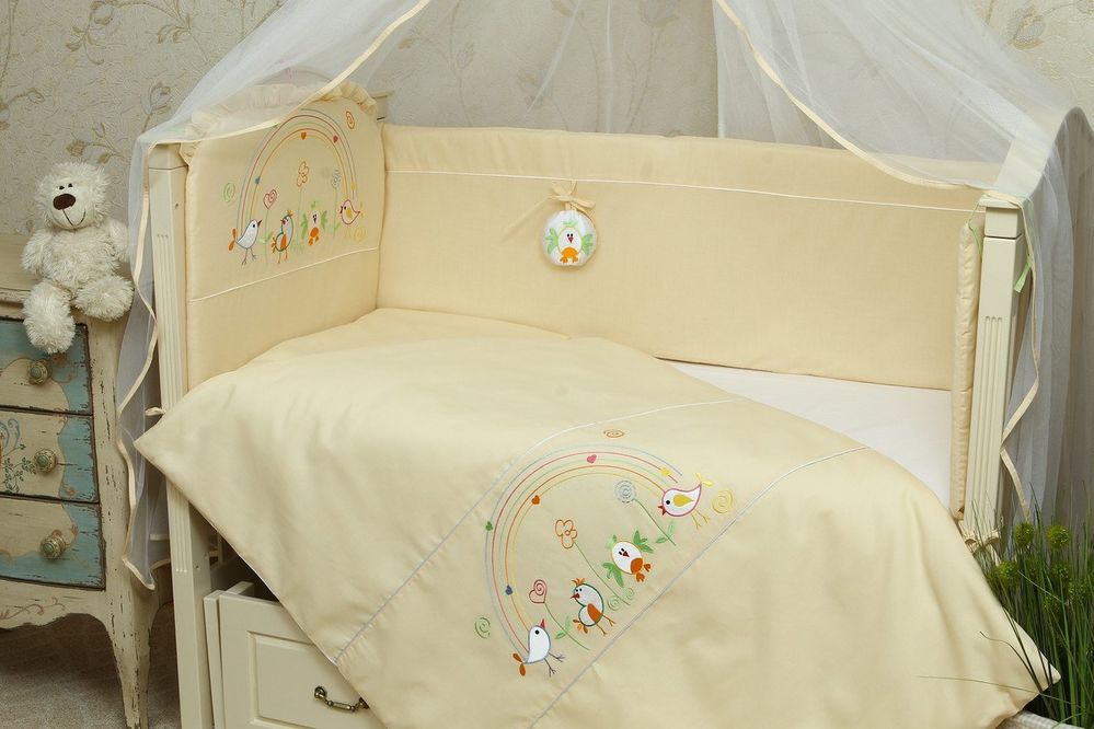 Дитячий спальний комплект «ВЕСЕЛКА», без балдахіна