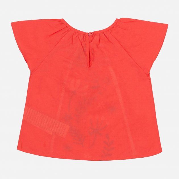 Летняя блузка Квіти для девочки, 92, Вуаль