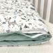 Змінний постільний комплект у ліжечко для новонароджених Бембі з друзями, 90х110 см