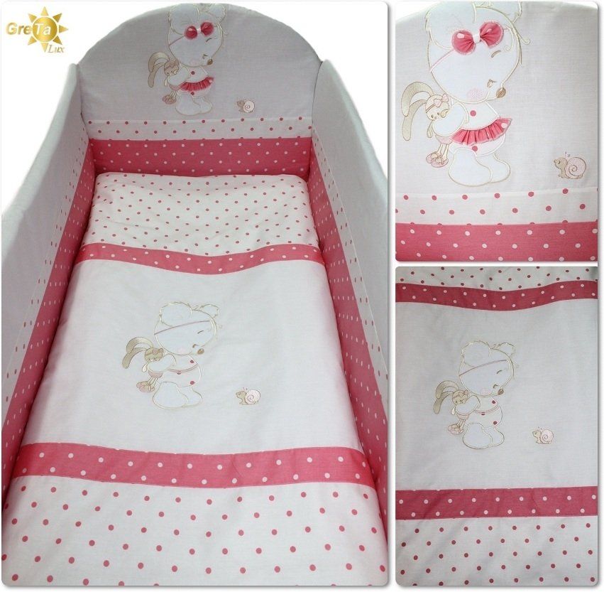 Детский спальный комплект РАНДЕВУ розовый, без балдахина