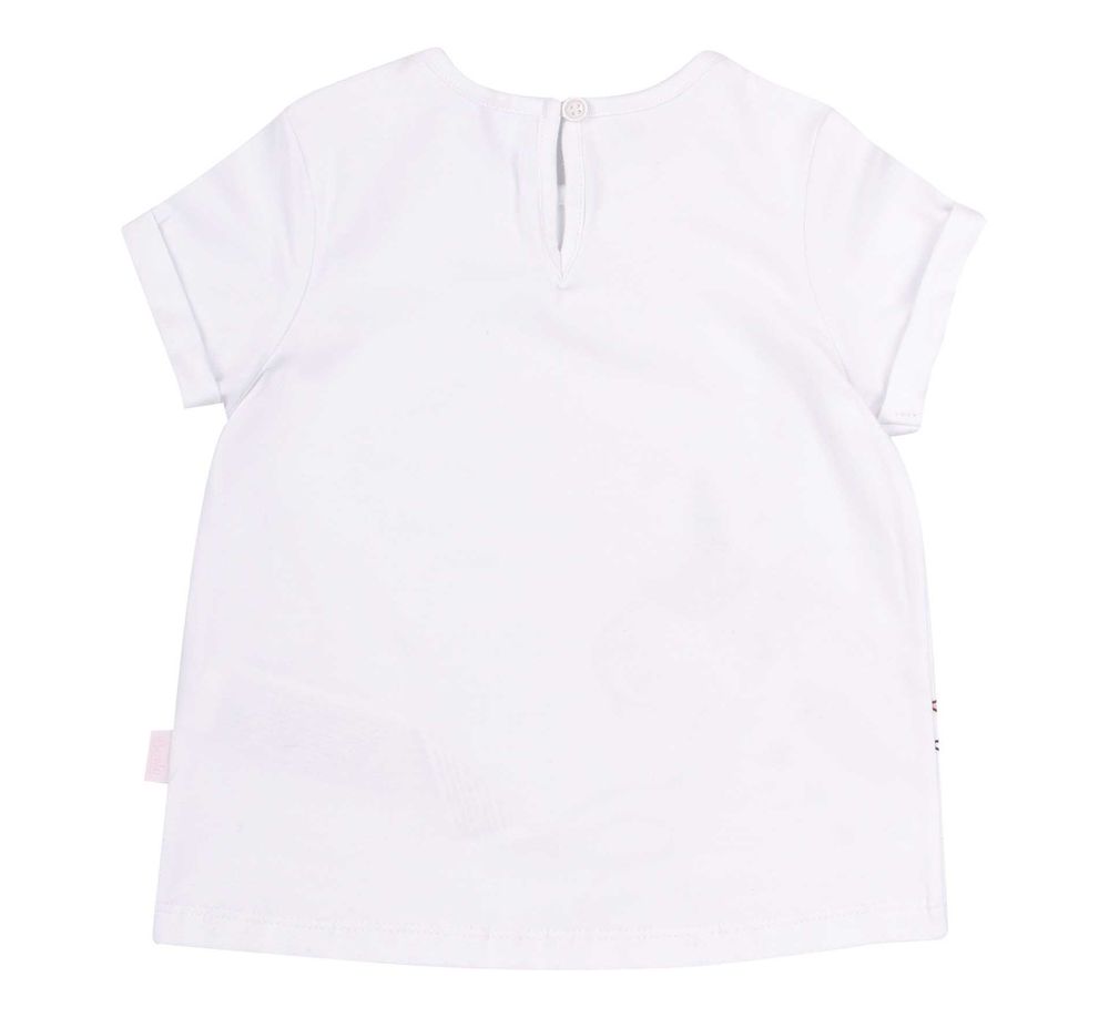 Детская летняя футболка Единорожка супрем белая