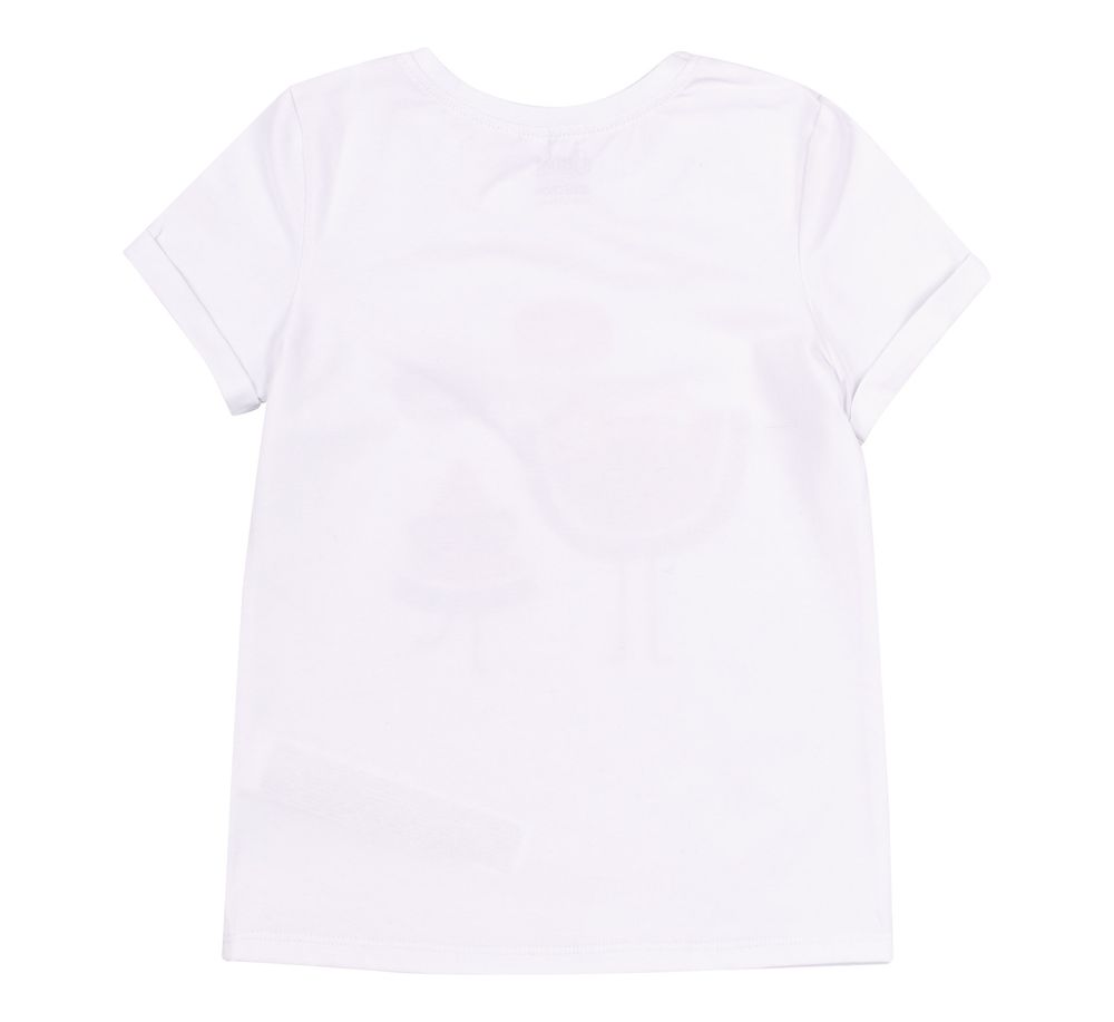 Летняя футболка Амурчик и Кавунчик для девочки супрем, 116, Супрем