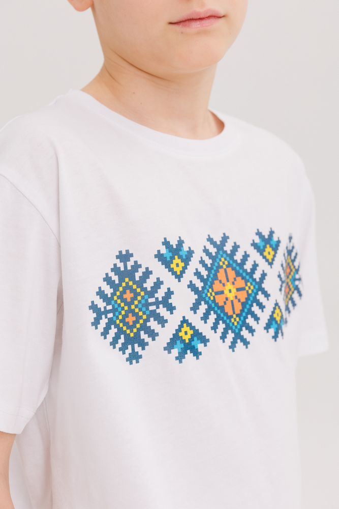 Детская футболка Єтничні Мотиви - 1 универсальная супремм