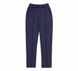 Трикотажные брюки Джерси для девочки синие, 116, Трикотаж трехнитка