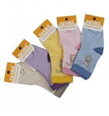 Носочки для новорожденных Зайка, Длина стопы 10 см