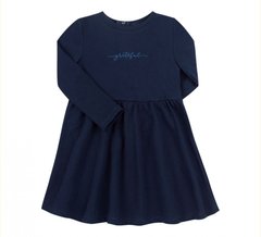 Дитяча сукня Квіточка для дівчинки синя