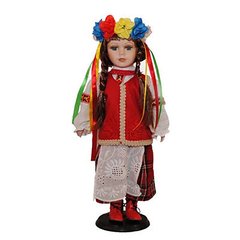 Лялька порцелянова «УКРАЇНКА» 42 см