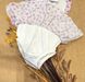 Боди - юбочка Нежные Розочки на лето для новорожденной, 86, Кулир