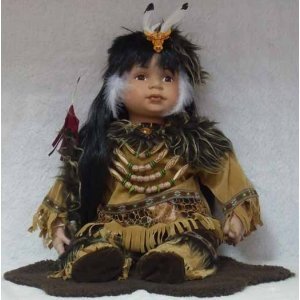 Фарфоровая кукла «МОХИТО» 60 см