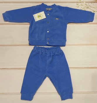 Дитячий костюм ФЛІС блакитний кофта + штани купити в Україні