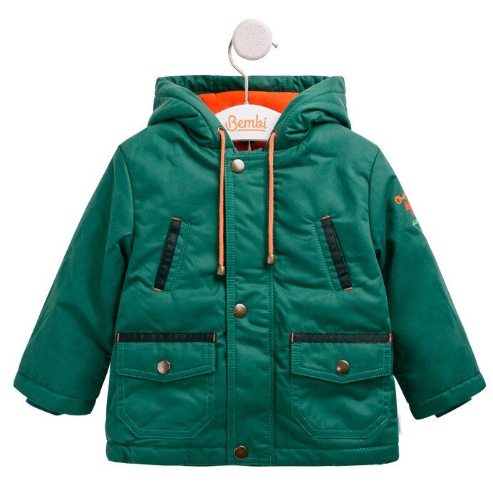 Детская осенняя курточка для мальчика кт 171 зеленая, 92, Плащевка