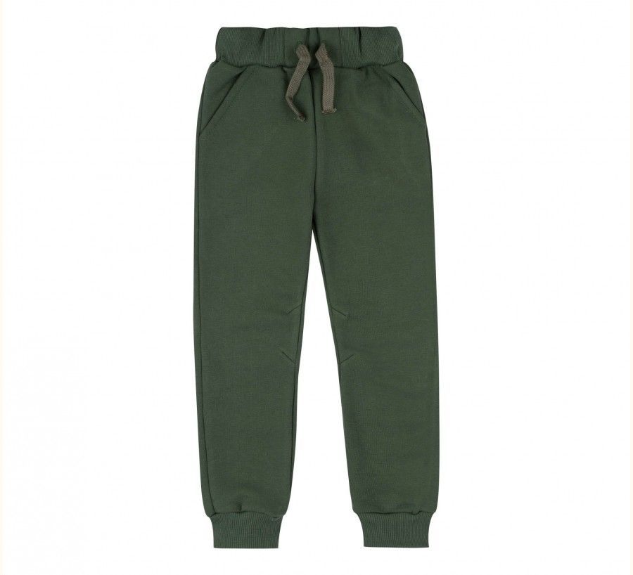 Теплі штани Начіс універсальні зелені