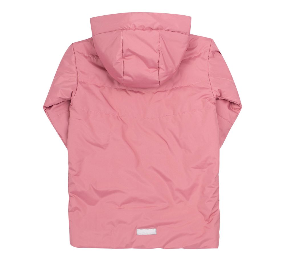 Детская демисезонная куртка I feel warm для девочки розовая