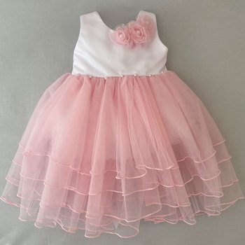 Ошатна сукня Наталі для малечі рожева