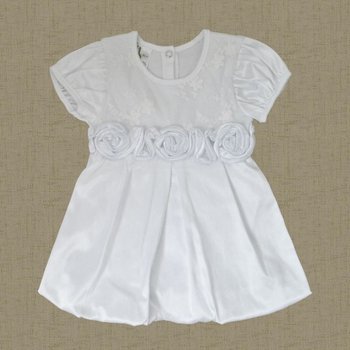 Літня сукня Фіалка для дівчинки біла