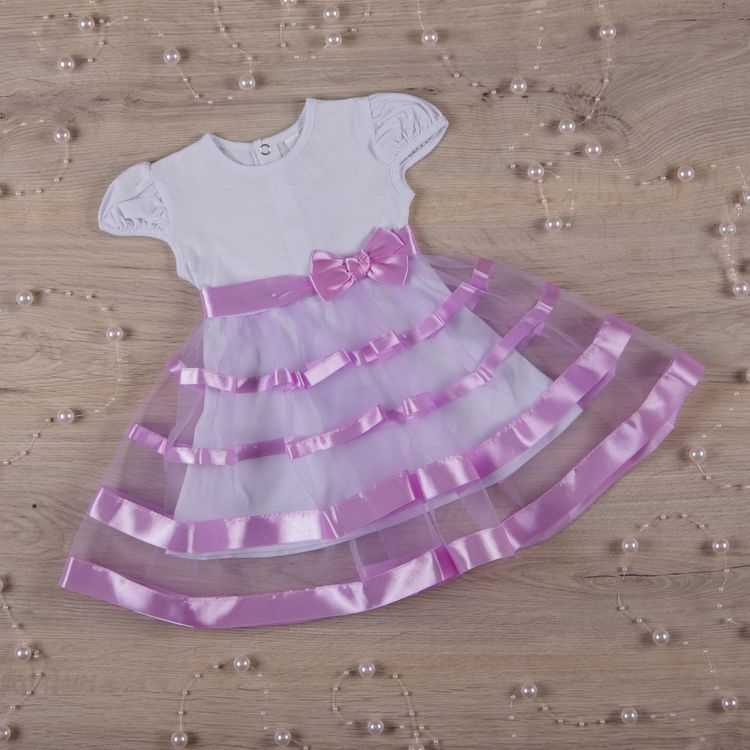 Дитяча ошатна сукня Маленька Леді з лиловим