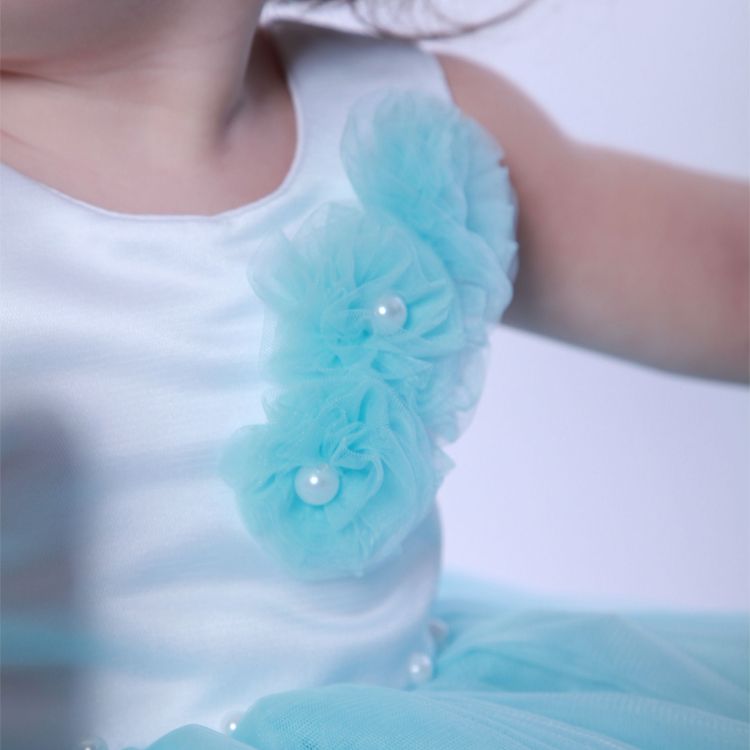 Ошатна сукня Наталі для дівчинки блакитна, 92, Кулір, Плаття