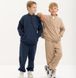 Спортивний костюм Coordinates КС800 для хлопчика тринітка бежевий, 158, Трикотаж трьохнитка