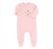 Комплект Любимая Зайка для новорожденной розовый интерлок