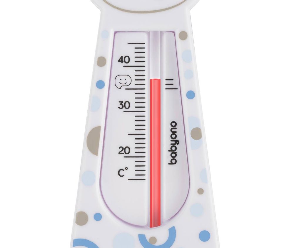 Плаваючий дитячий термометр Оленятко білий для купання немовлят