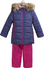 Детский зимний костюмчик для девочки кс608 синий
