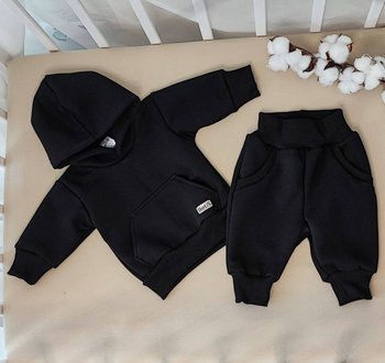 Дитячий теплий костюм Сіті Кідс black