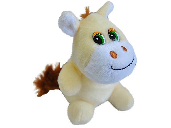 Іграшка Конячка біла, Білий, М'які іграшки КОНЯЧКИ, до 60 см