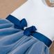 Дитяча сукня + заколка Чарівниця для дівчинки синя, 92, Кулір